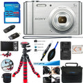 Sony Cyber-shot -W800 Digital Camera (Silver) + Deal-Expo Accessories Bundle