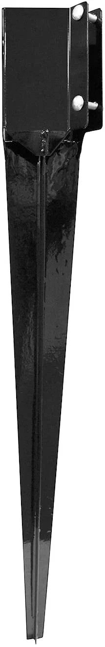 Pylex 13014 Ecospike Ground Spike, Black (10 Pack)