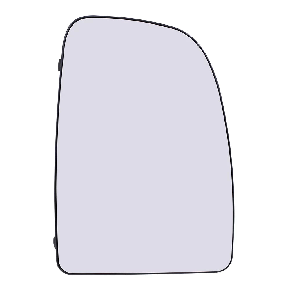 Brock Replacement Passenger Upper Mirror Glass with Base Compatible with 2014 2015 2016 2017 2018 2019 2020 2021 2022 2023 Promaster