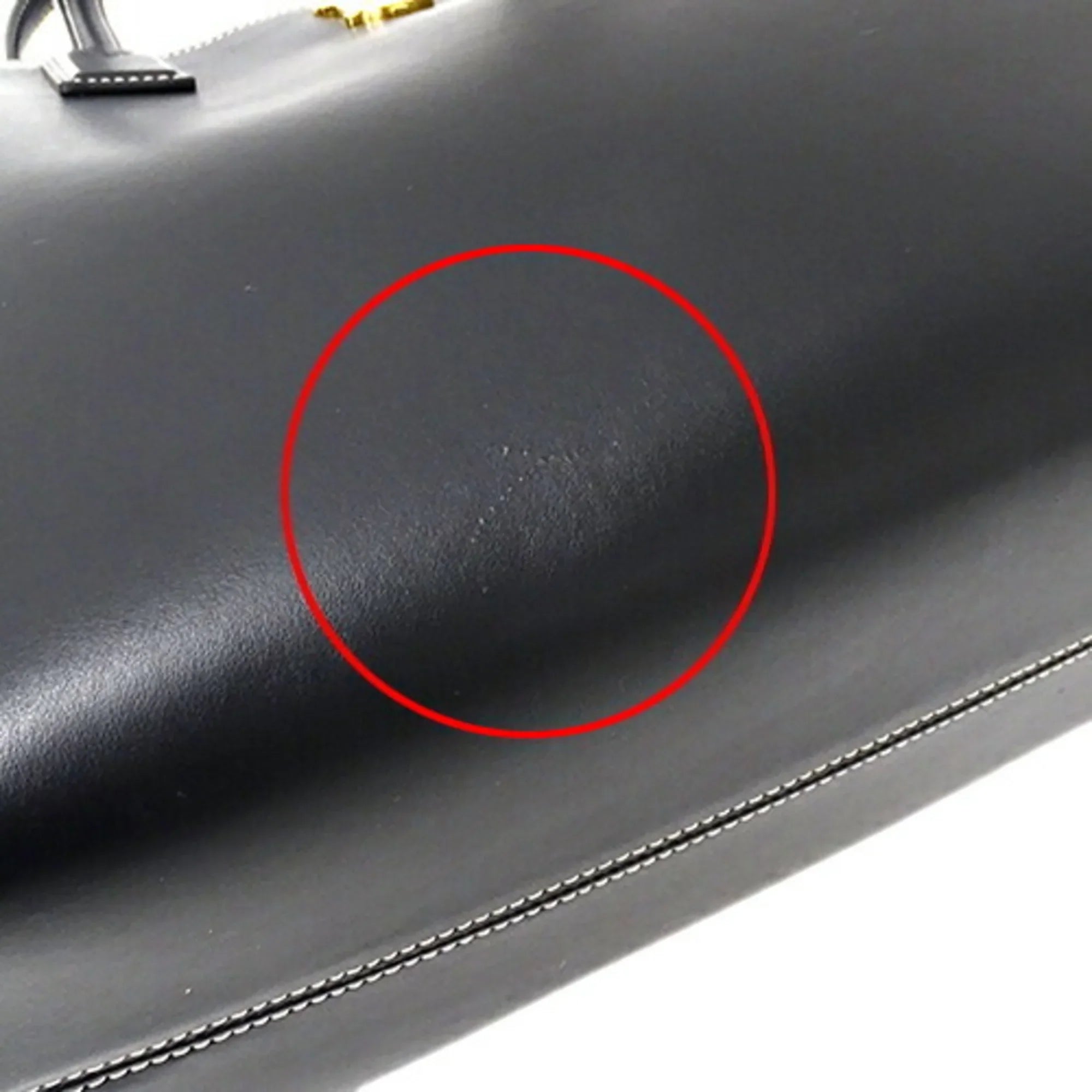 Pre-Owned Burberry  bag ladies tote shoulder leather black 8052726 (Good)