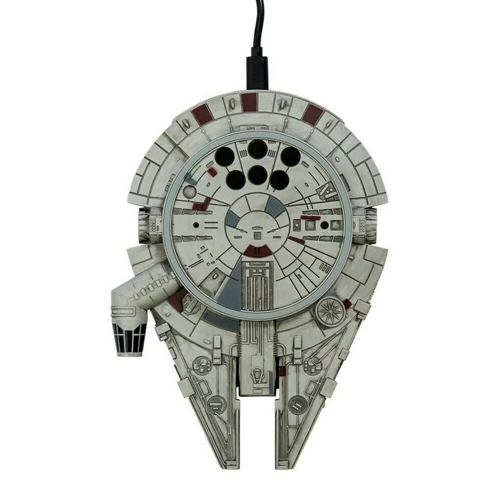 Star Wars Millennium Falcon Wireless Charger with  Adapter Charging Pad