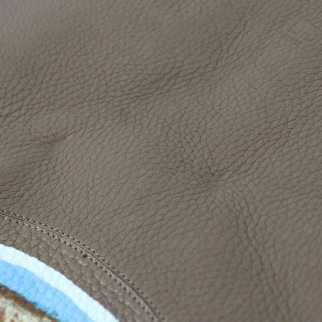 Pre-Owned  Fendi Tote Bag 7VA426 Leather Brown Series Shoulder Coffee Cup Pattern (Like New)