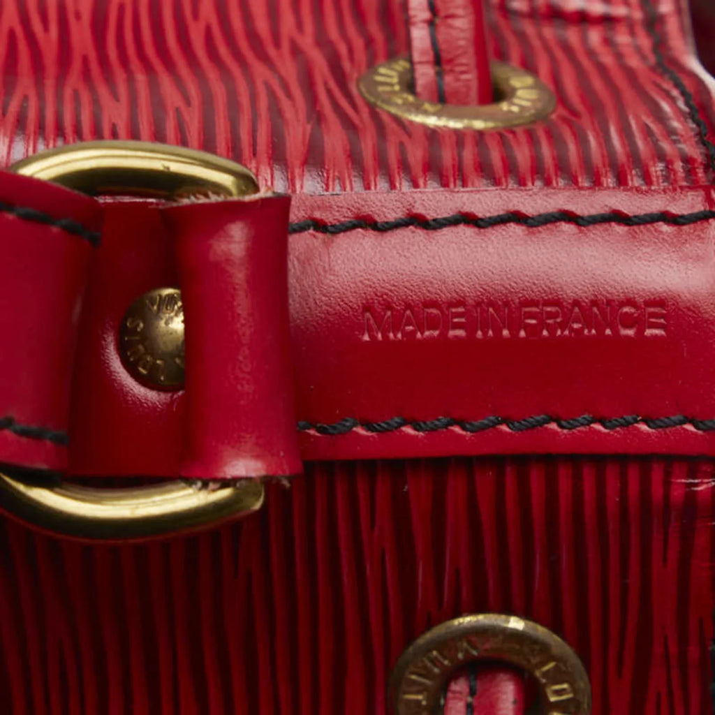 Pre-Owned Louis Vuitton Epi Petit Noe One Shoulder Bag Handbag M44107 Castilian Red Leather Ladies   (Good)