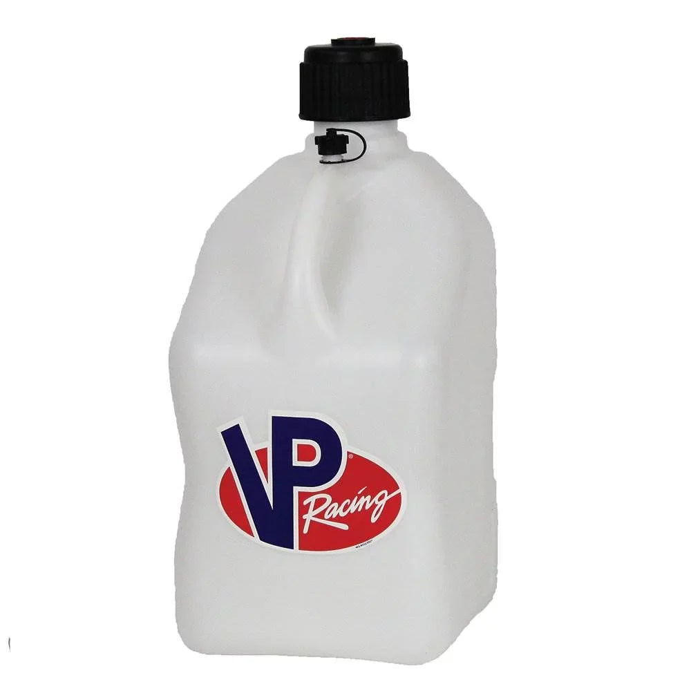 Racing Fuels 5.5 Gal Utility Jugs (4 Pack) w/ 14 In Standard Hose, White