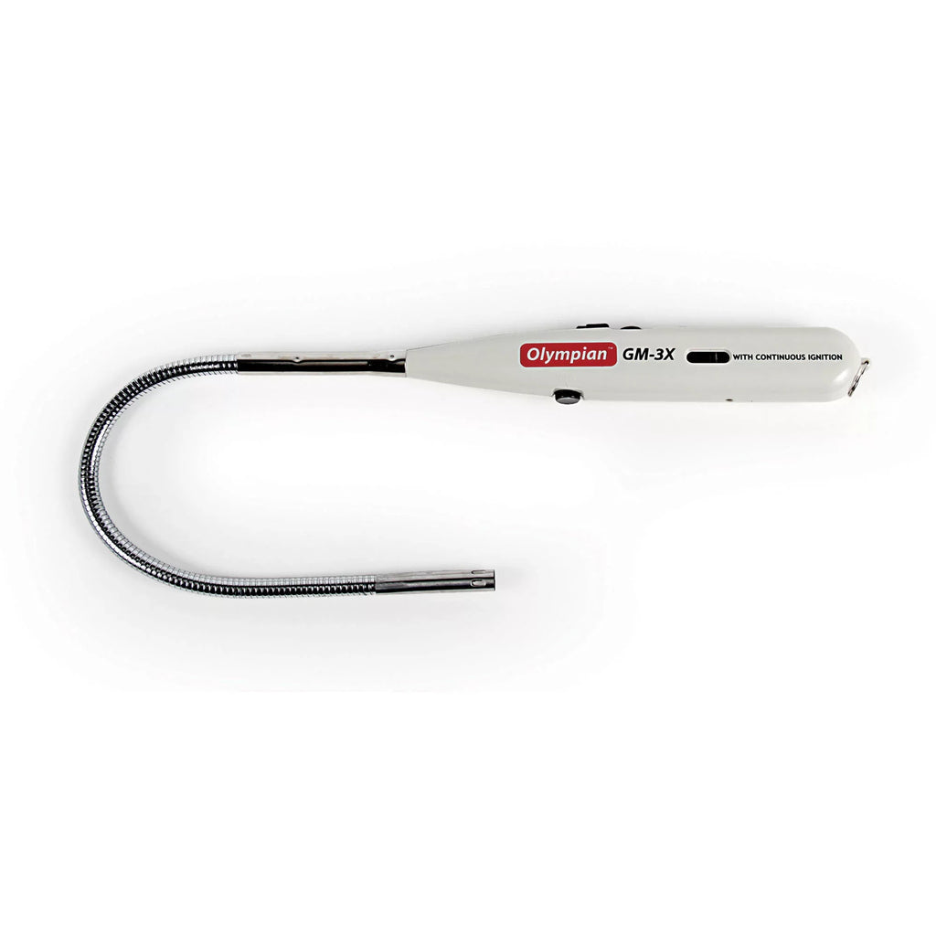 Camco Olympian -3X Gas Match | Refillable with Butane Lighter Fluid (It Arrives Empty) | 26-inch Total Length, Multicolor (57549)