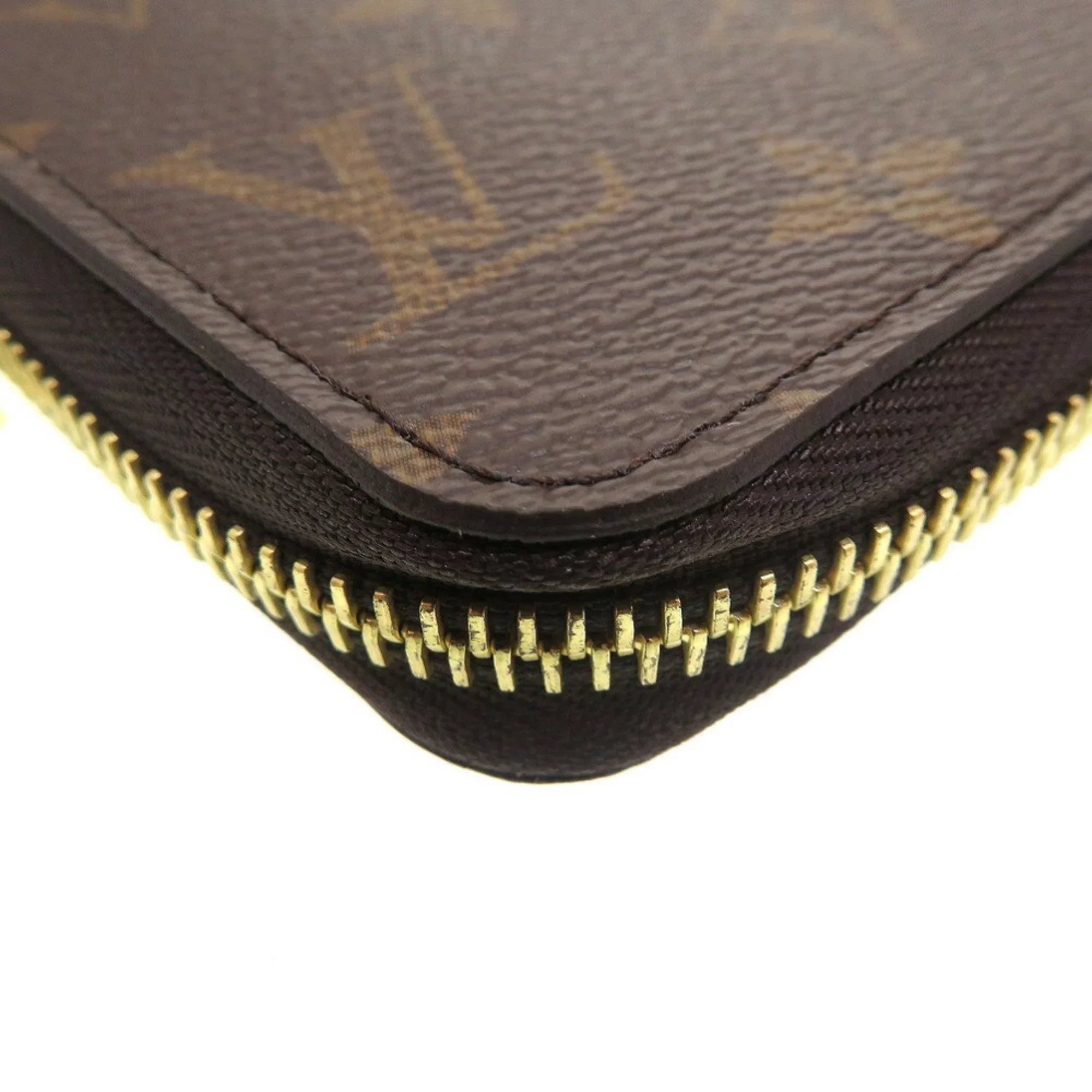 Pre-Owned Louis Vuitton M42616 Monogram Zippy Round Long Wallet (Good)