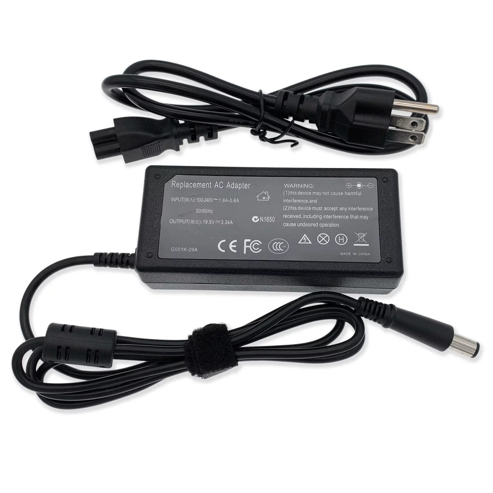 65W  Adapter Charger For Dell Inspiron 1525 1526 1545 -12 Power Supply Cord