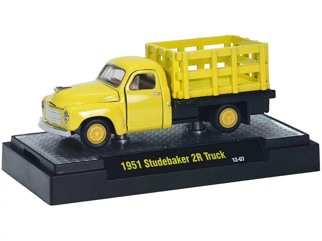 Auto Trucks Release 21A 1951 Studebaker 2R 2pc Cars Set W/ 1/64 Diecast Model Cars by M2