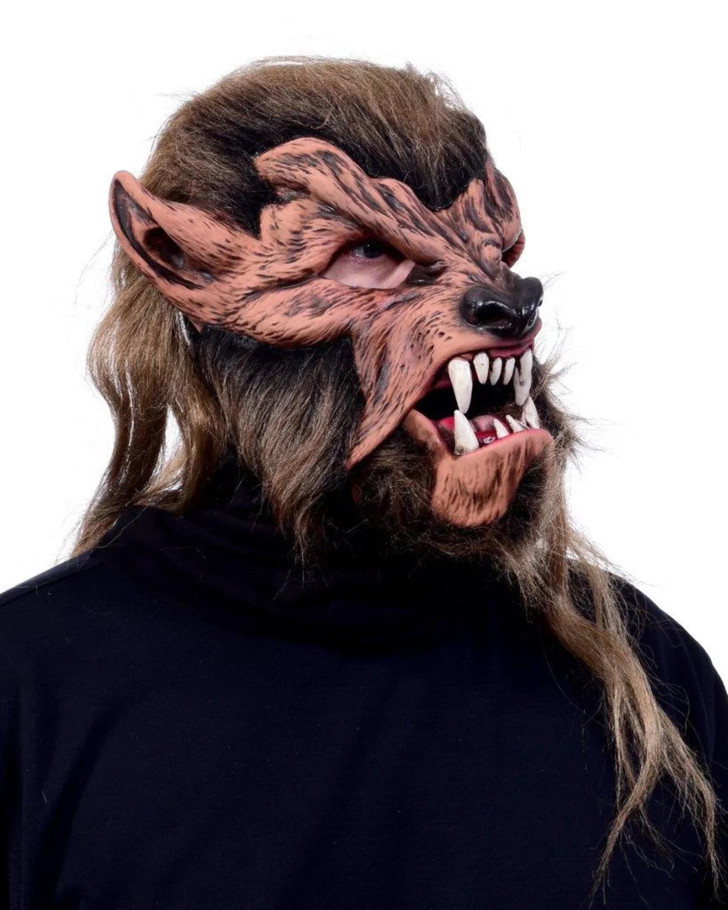 '- Lone Wolf Latex Mask - Standard