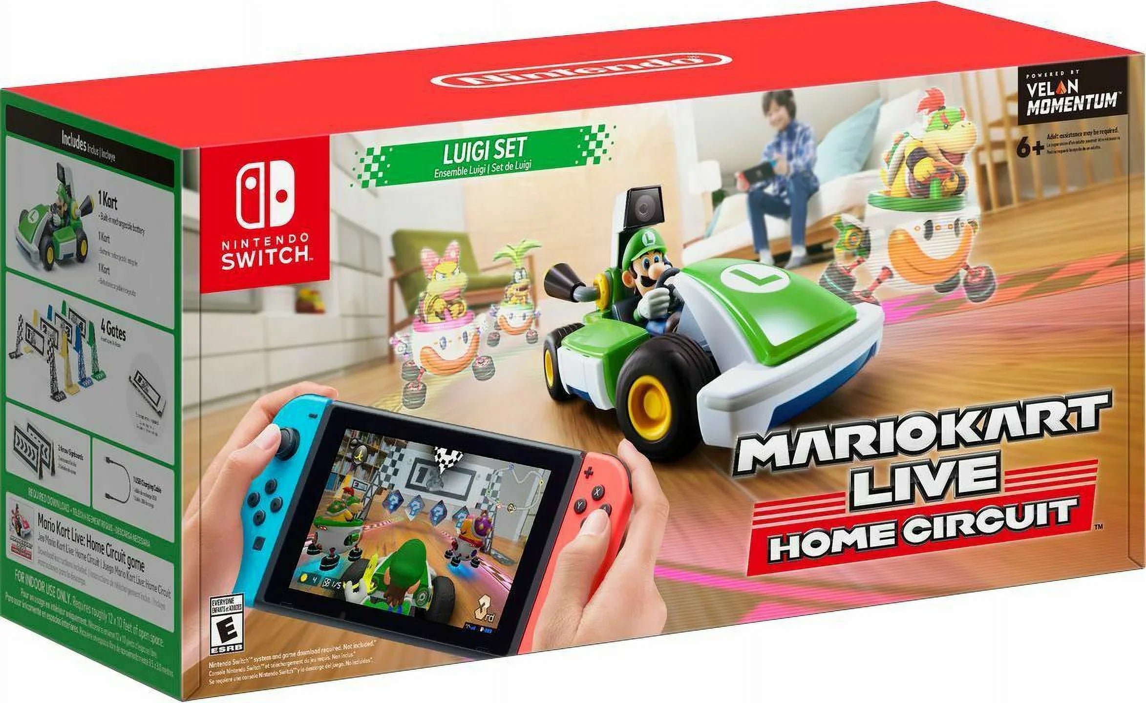 Mario Kart Live: Home Circuit - Luigi Set Luigi Edition - Nintendo Switch, Ni...