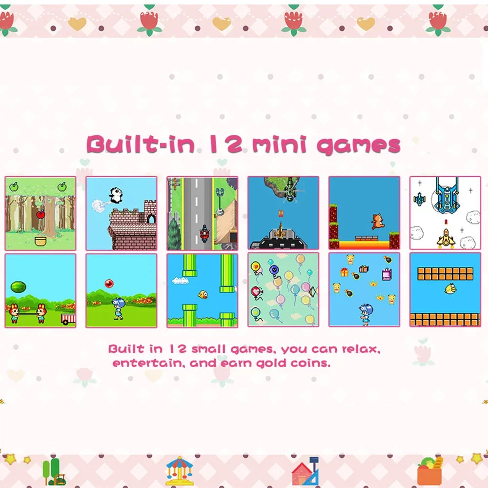 GoolRC Console,Toy Console Kids Toy CartoonHandheld Virtual Console - Handheld Pristin Console Kids CartoonhandheldConsole -Toy Kids Dazzduo Console Cartoon
