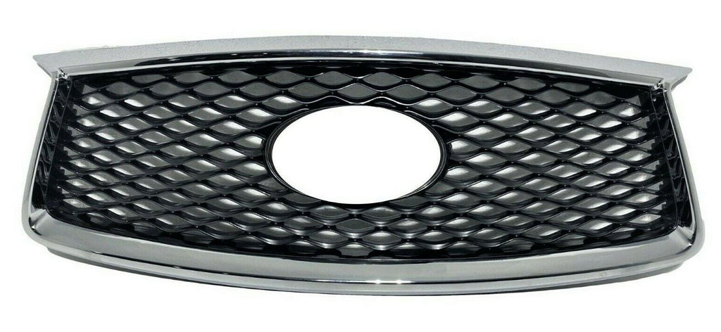 2019 2020 2021 Compatible With Infiniti QX50 Grille Front Bumper Upper Grille With Camera Option
