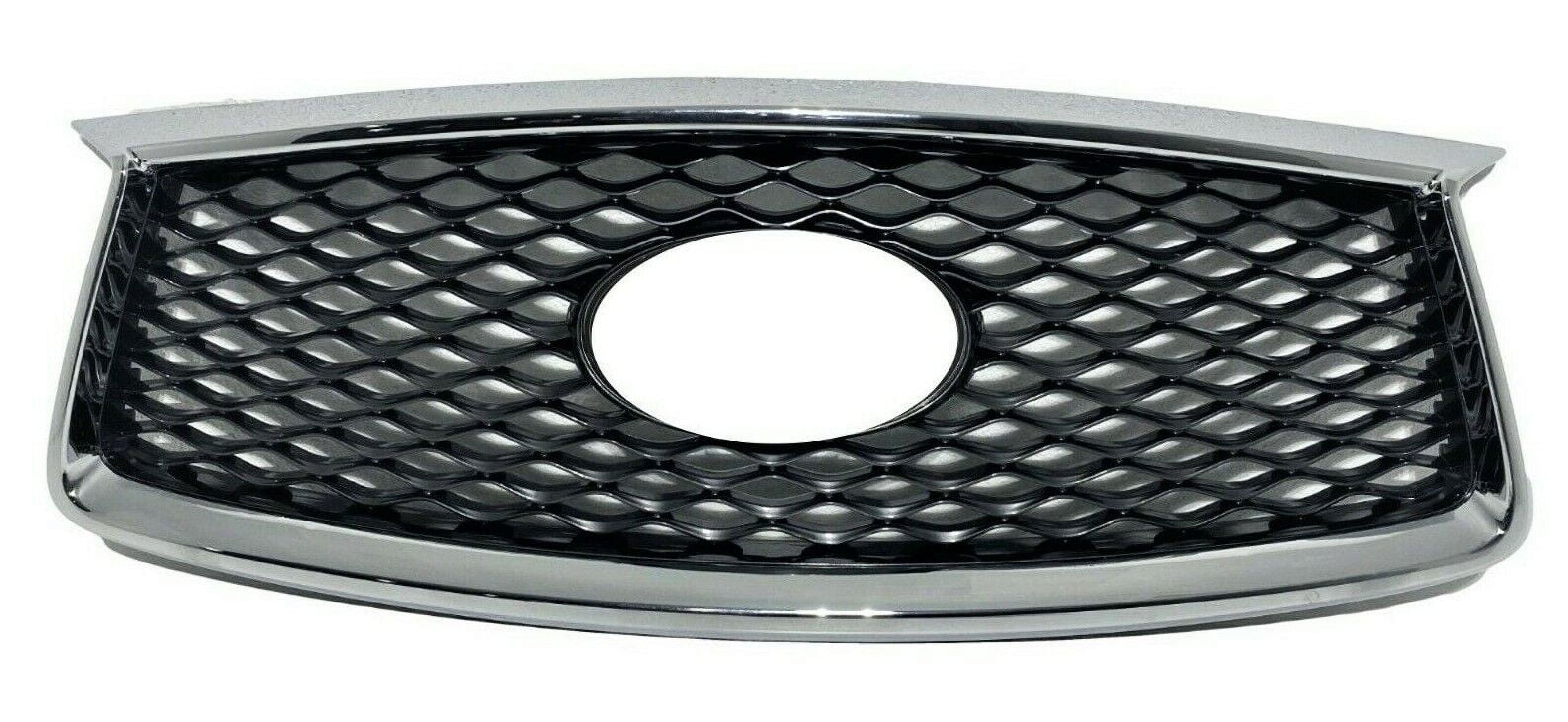 2019 2020 2021 Compatible With Infiniti QX50 Grille Front Bumper Upper Grille With Camera Option
