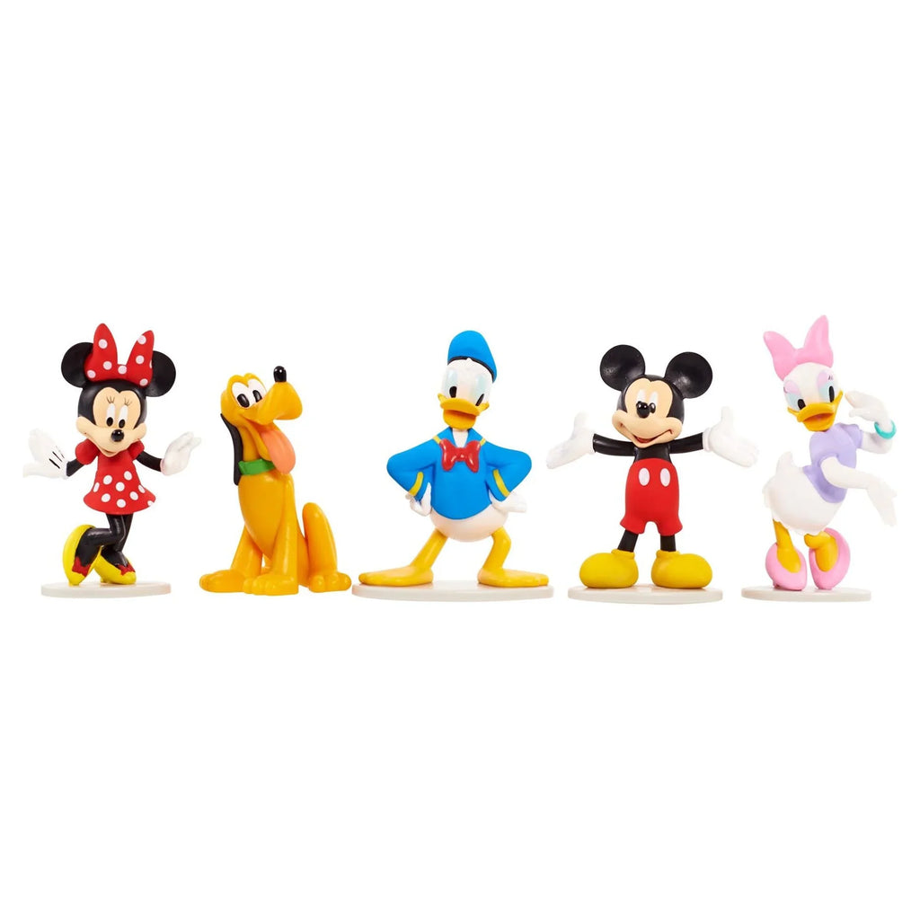 Disney Mickey Mouse Collectible Figure Set, 5 Pieces, Officially Licensed Kids Toys for Ages 3 Up, Gifts and Presents