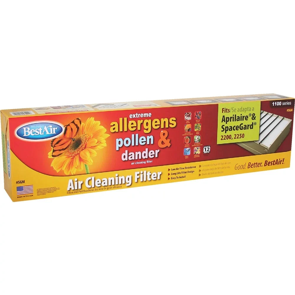 1PACK BestAir 20 In. x 25 In. x 6 In. Aprilaire & Space-Gard  11 Furnace Filter