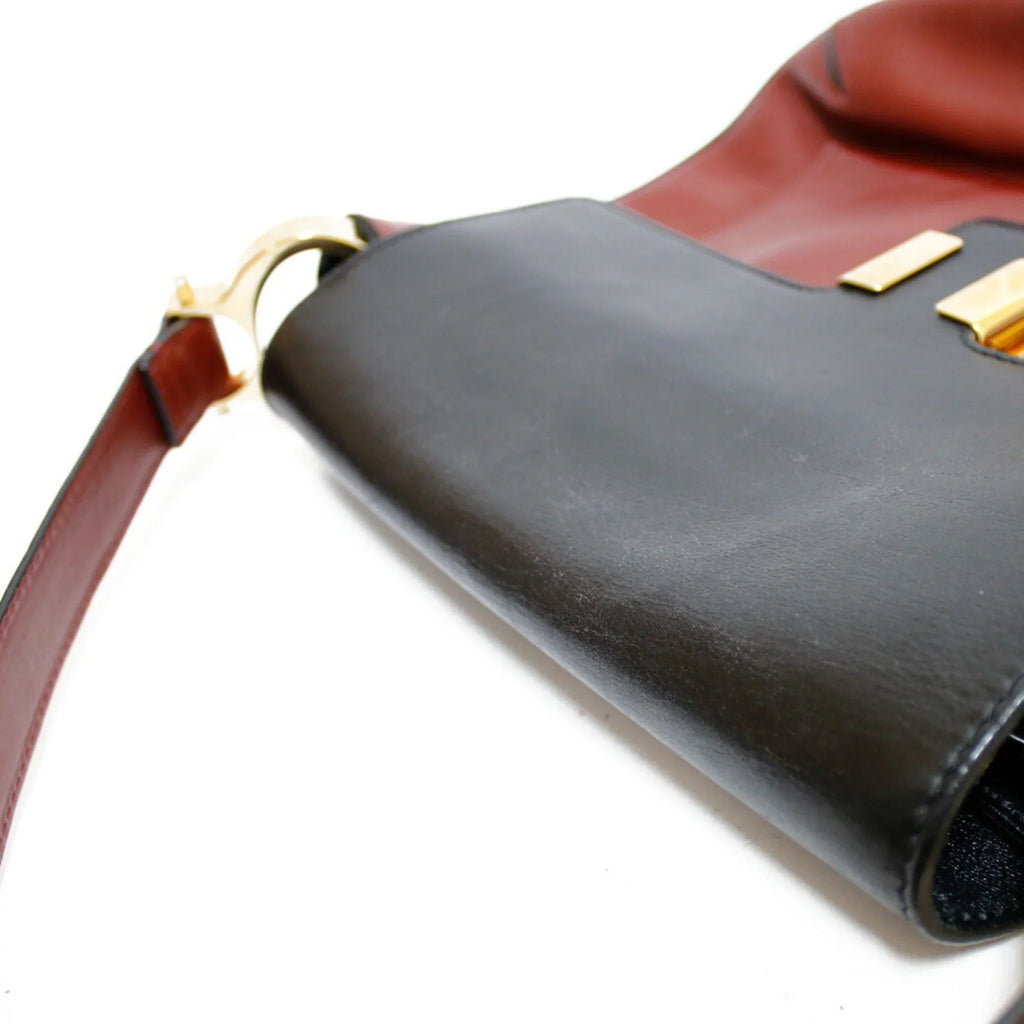 Pre-Owned Chloé Chloe Shoulder Bag Brown Women's Leather (Good)