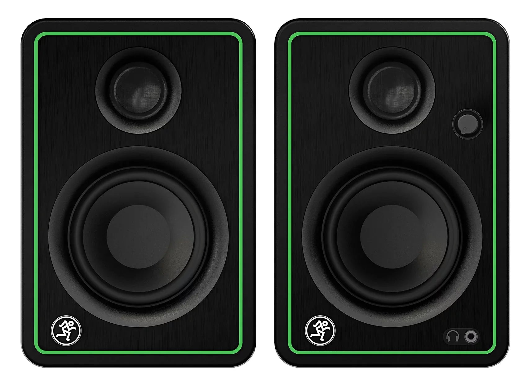 2) Mackie CR3- 3" 50w Bluetooth Reference Studio Monitors + Bluetooth Speaker