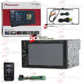 Pioneer 2- 6.2" Touchscreen Digital Media Car stereo  Bluetooth + Remote with DiscountCentralOnline FL09CH Full License plate Night vision Waterproof back-up camera