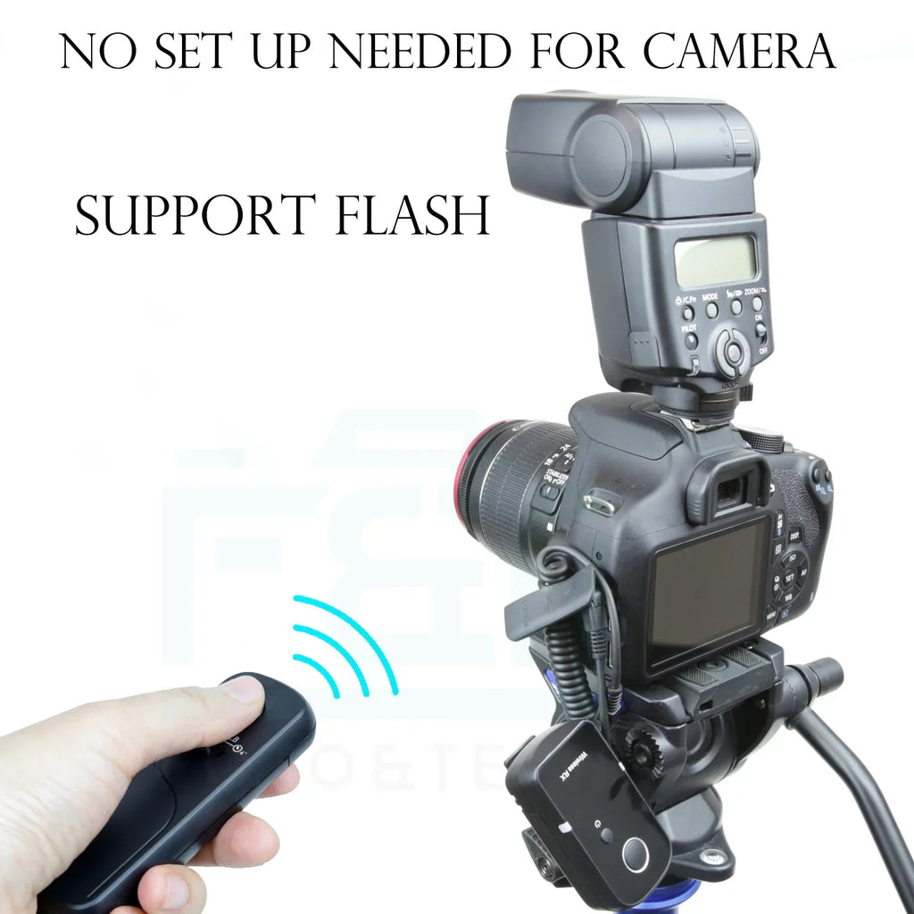 Foto&Tech 360 Any Angle Wireless Remote Control Shutter Release Working 100 Meters- Panasonic -G9 -G7 -G85 -GH5/-FZ300 FZ150 FZ1000 FZ2500(FZ2000) FZ200 FZ100 G10 G5 G6 GF6 GH4 GX7 L1 L10