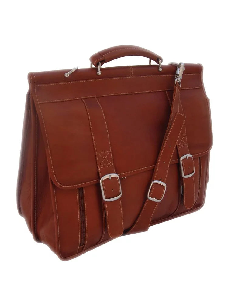 Piel Leather European Briefcase
