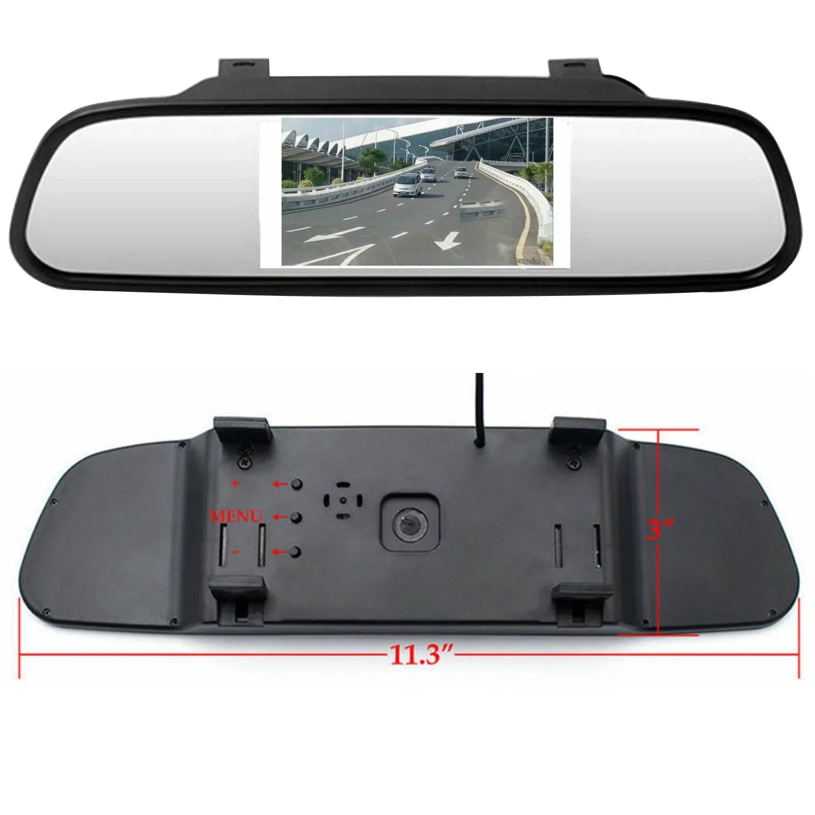 2.4GHz Wireless Video Transmitter and Receiver + 8LED Camera + Car Monitor Kit