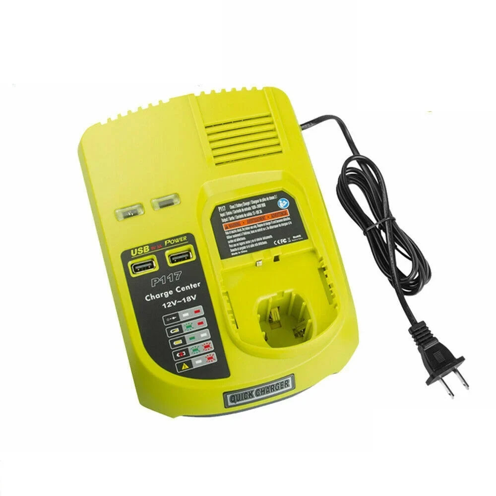 1x 12V /18V Ni-Cad Ni- Li-ion Charger For  18V High Capacity Battery Charger