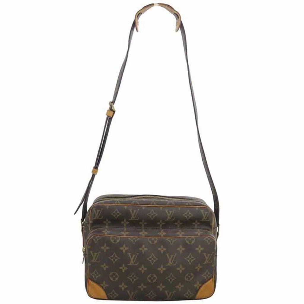 Pre-Owned Louis Vuitton Crossbody Shoulder Bag Monogram Nile Brown Canvas Women's Men's M45244 (Good)