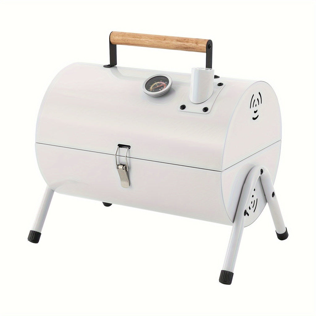 DFSDFGF32 White Multi-functional  Grill with Thermometer