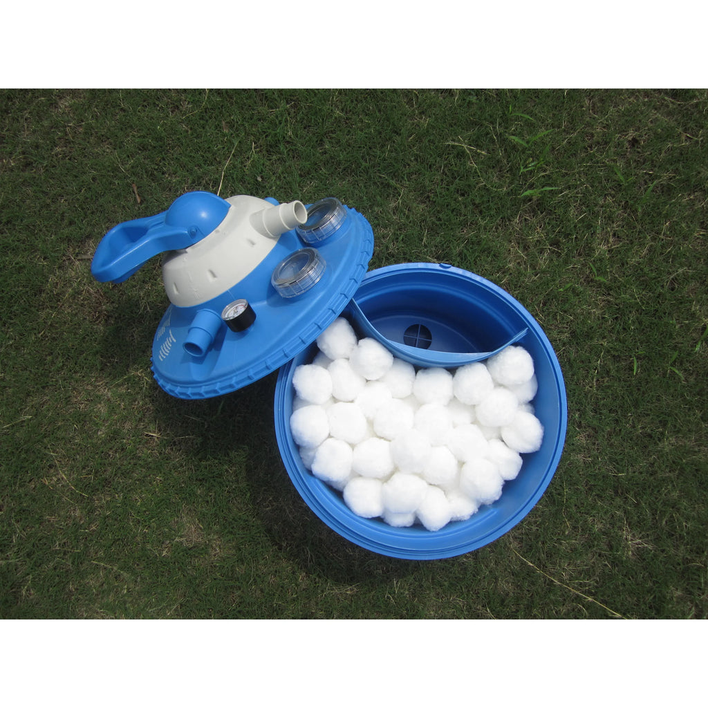 FlowXtreme Cotton Tails Filter Media 1.5-lbs Box (Replaces 50-lbs Sand)
