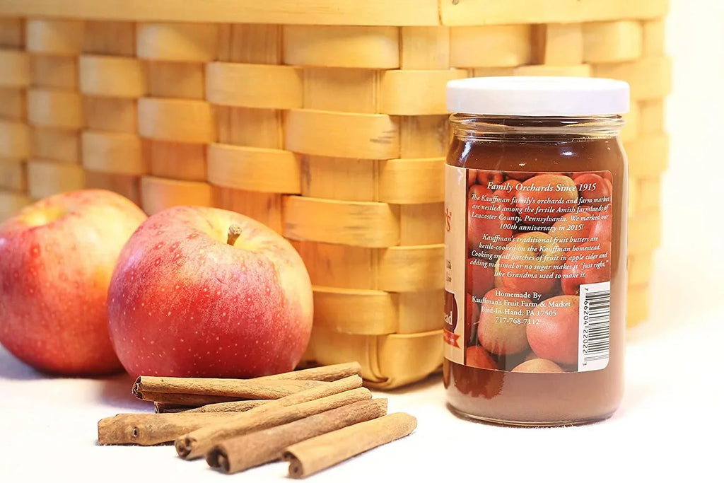 Kauffman's Fruit Farm Homemade Cinnamon Apple Butter Spread, 8.5 Oz. Pack of 2