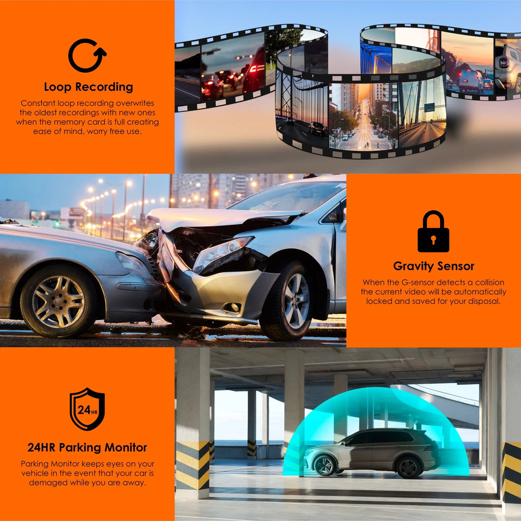 Rexing V55 Dash Cam with 4K Modular Capabilities, 5.0 GHz Wi-Fi, and  Car Dash Camera Recorder