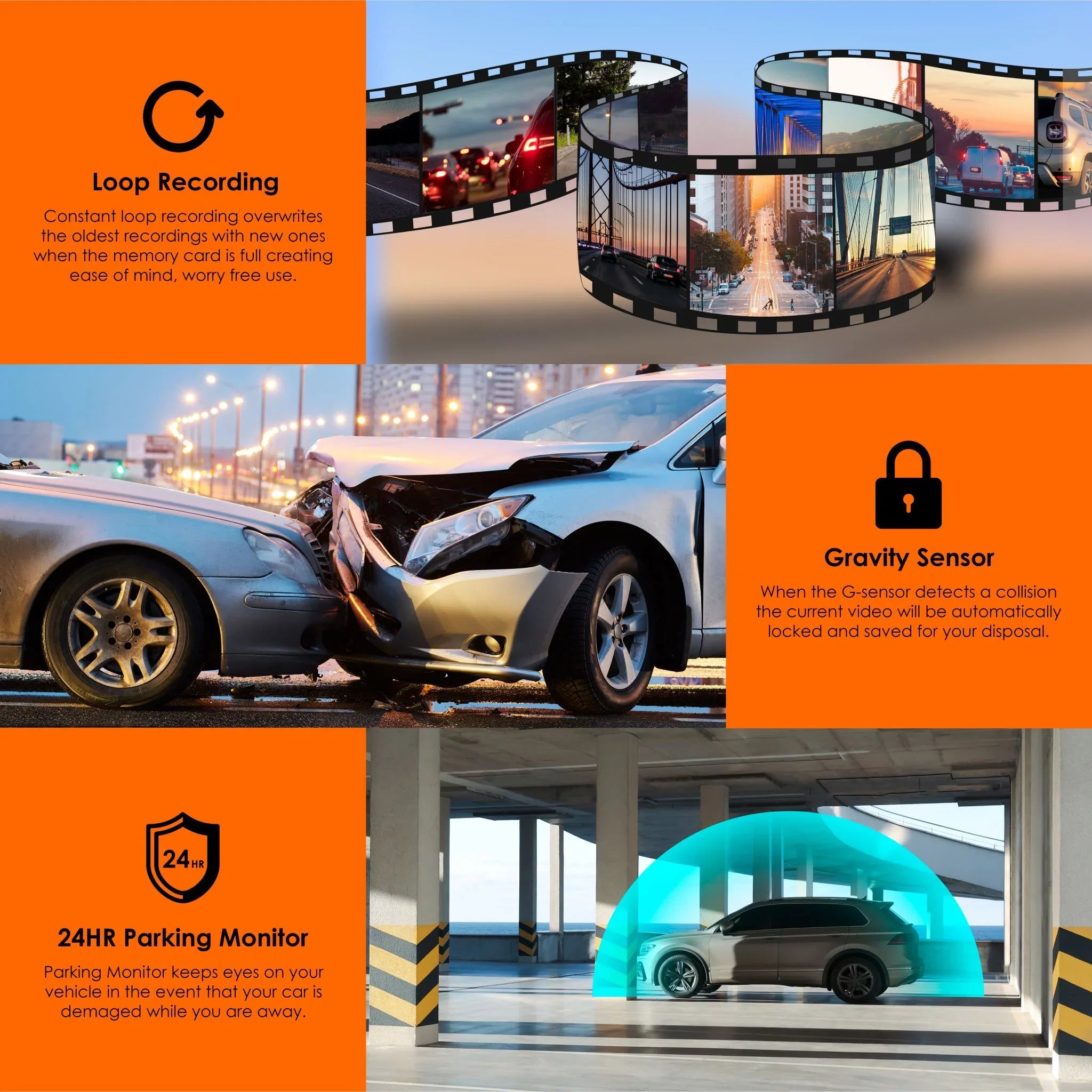 Rexing V55 Dash Cam with 4K Modular Capabilities, 5.0 GHz Wi-Fi, and  Car Dash Camera Recorder