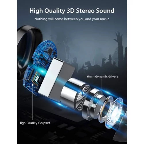 Wireless  Headphones for Samsung Galaxy A12 A32 A42 A52 A72 5G Phones - Earbuds Earphones True Wireless Stereo Headset Hands-free Mic V9Z Compatible With Galaxy A12 A32 A42 A52 A72 5G Models