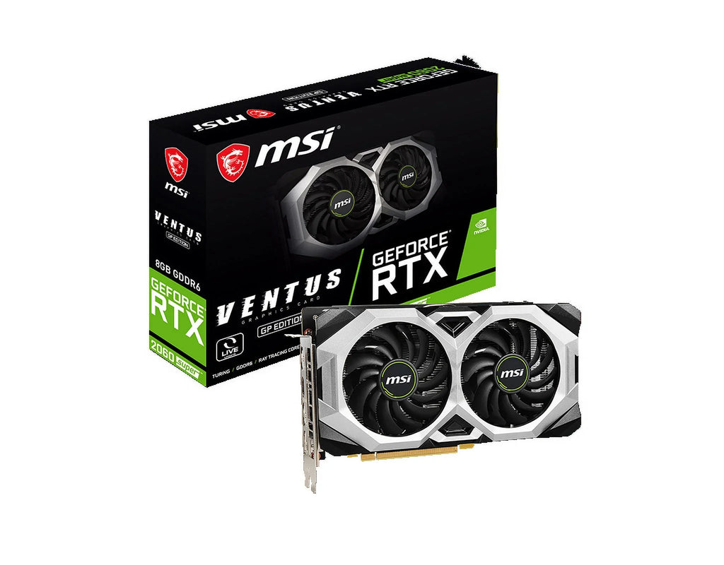 GeForce  2060    Graphics Card, 8GB GDDR6, -E Gen 3,  x 3,  x 1, Dual-fan Design,  Ready