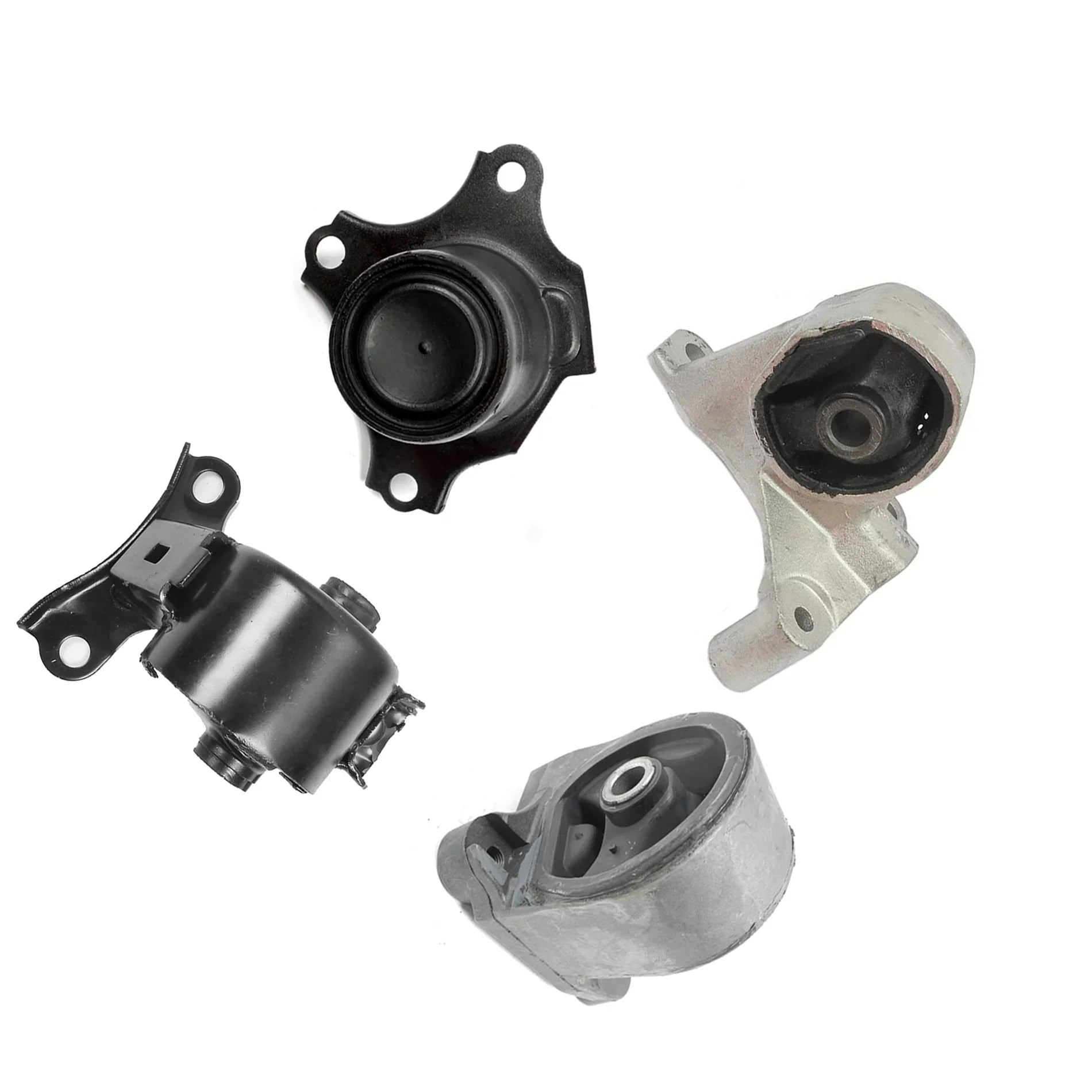 Fits: 2001-2005 Honda Civic Coupe 1.7L Engine Motor & Trans Mount Kit 4PCS for Manuel Transmission 01 02 03 04 05 A6589 A4539 A6588 A4511
