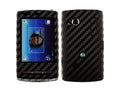 Skinomi Carbon Fiber + Screen Protector for Sony Xperia X10 Mini Pro