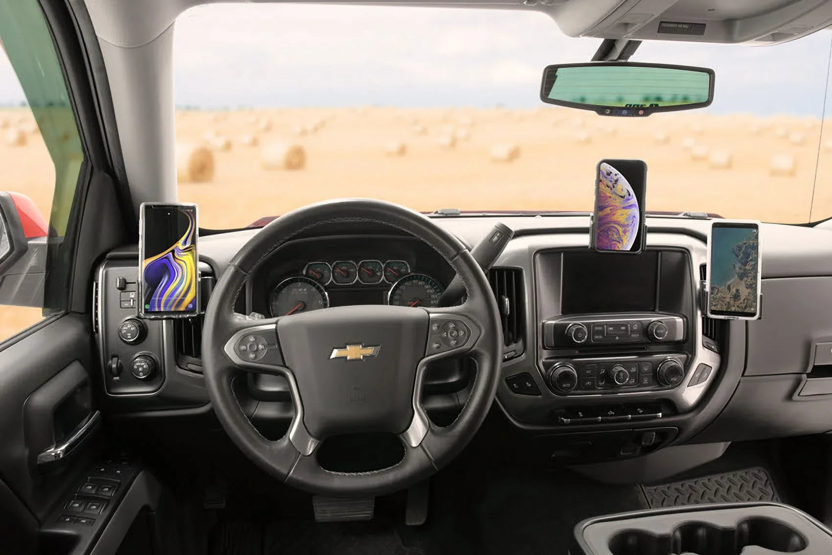Scosche PC855014 ProClip Center Dash Mount Compatible with 2014-2018 Chevy Silverado 1500 Series (Mounting Base Only)