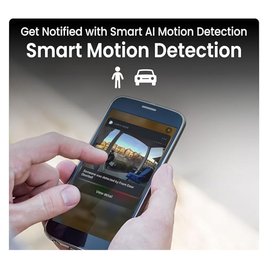 Lorex Fusion 4K 12 Camera Capable 8 Wired and 4 Wi-Fi 2TB  with Smart Motion Detection, Active Deterrence, and Smart Home Compatibility