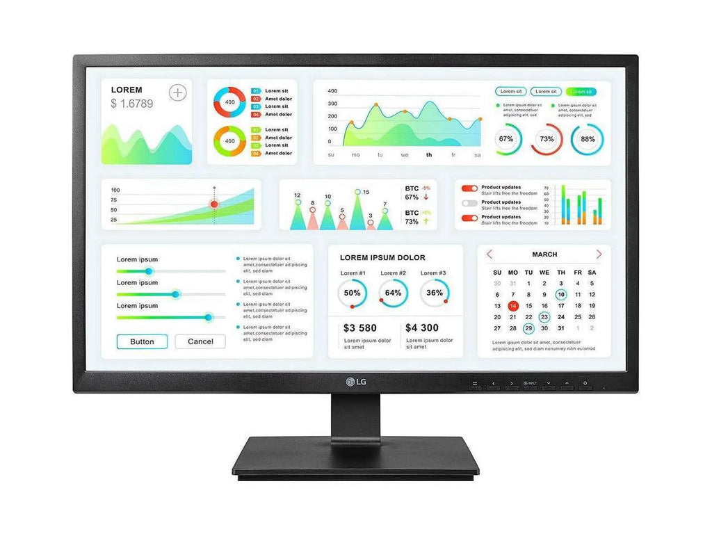 24CK550Z- 24" 1920x1080 Full   Zero Client TERA2321 PCoIP Monitor