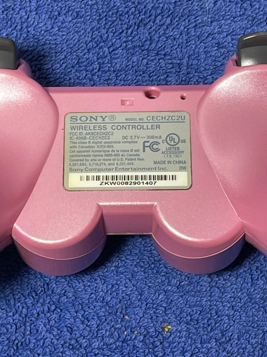 Sony PlayStation 3 Controller Pink  Used