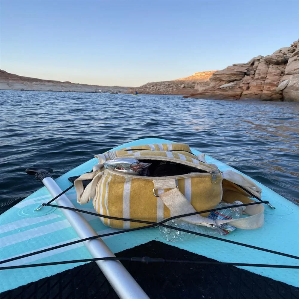 FBsport 10 Ft. Brushed Thickening Inflatable Stand up Paddle Board with Complete Accessories and Carry Bag, Wide Stance, Surf Control, Non-Slip Deck, Standing Boat, Green