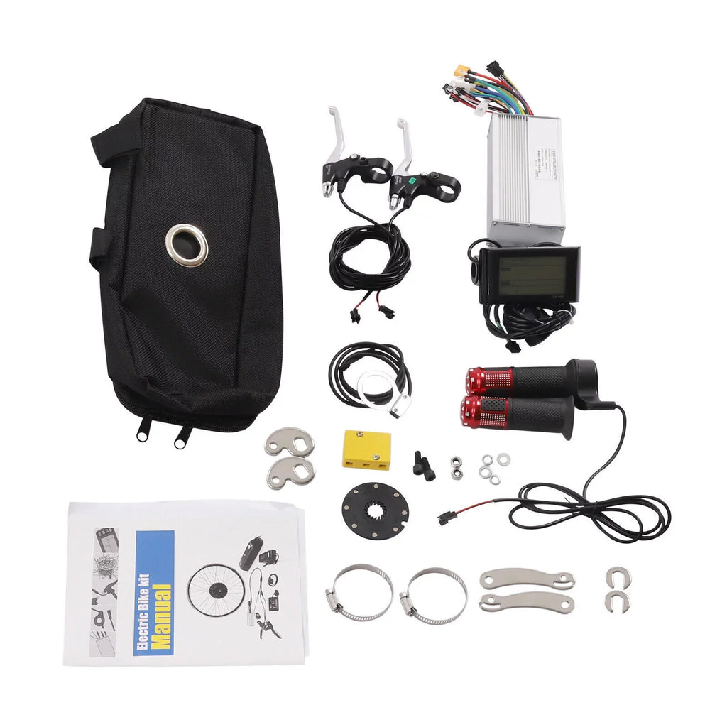 29" Electric Bicycle Conversion Kit 72V 2000W E-bike Motor+ Rear Wheel And