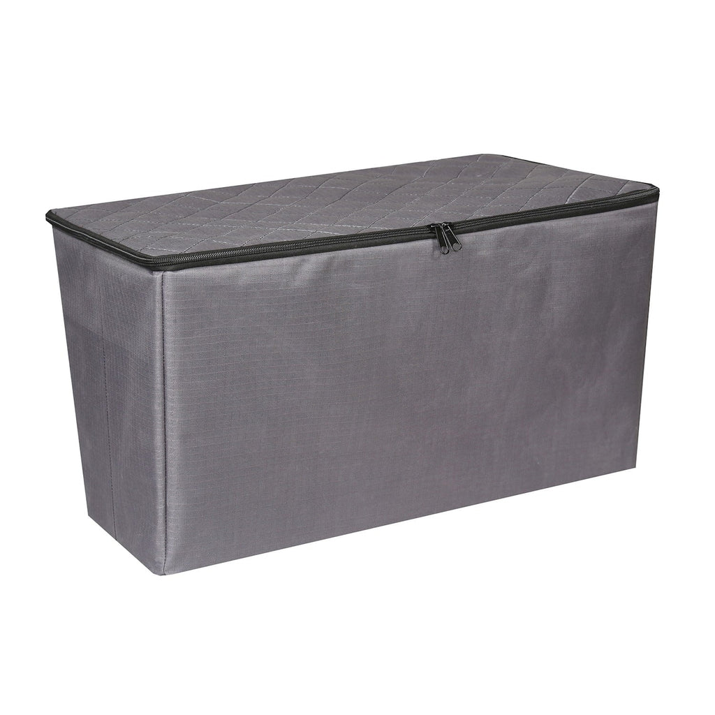 Back Seat Extender for Dogs with Storage Dog Bridge - Gray