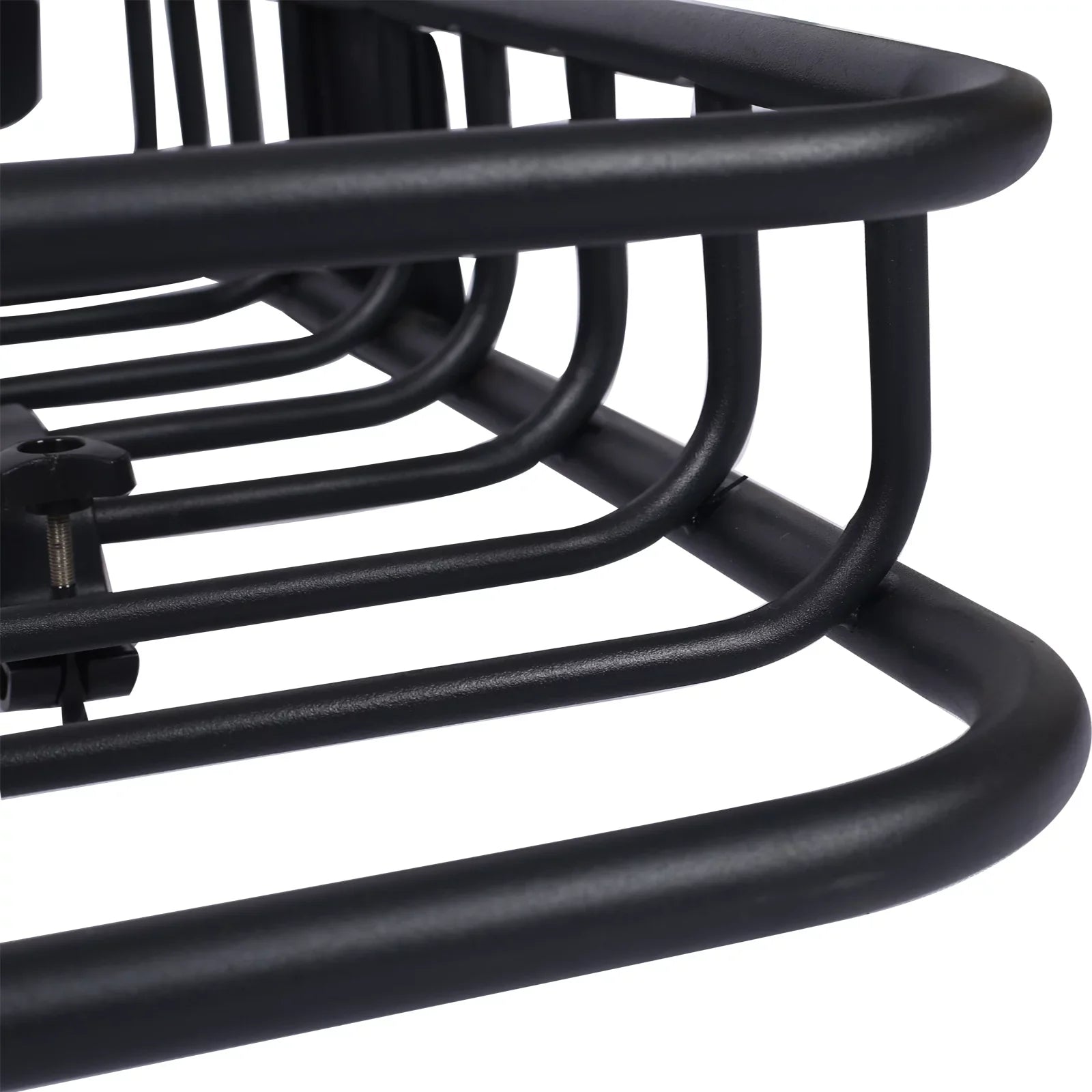 Universal Fit Black Steel Top Mount Roof Rack 43" Heavy-Duty Steel Weatherproof - Rooftop Cargo Carrier Basket