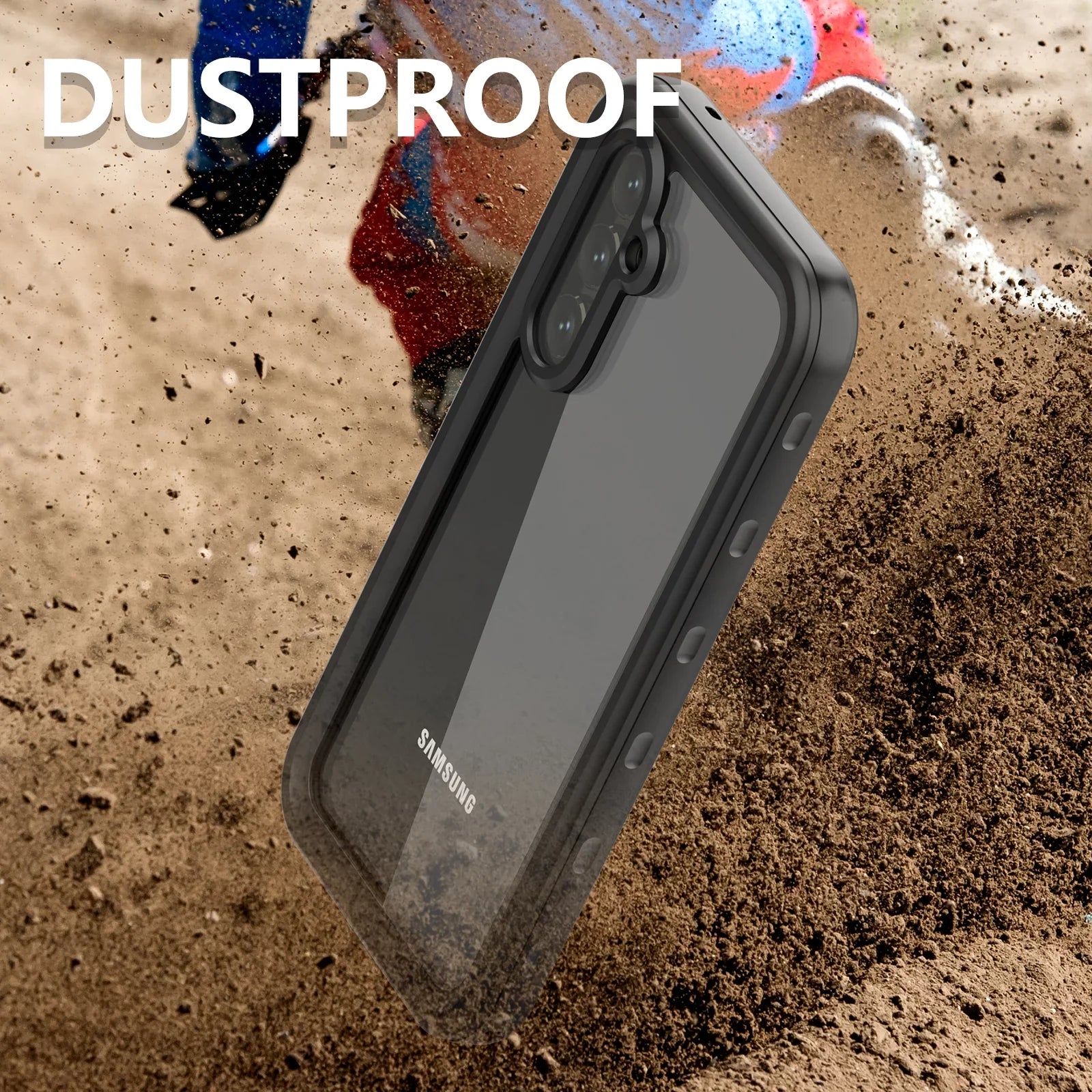 Rugged Waterproof Case for Samsung Galaxy A54 5G,IP68 Underwater Built-in Screen Protector Full-Body Protection Shockproof Dustproof Waterproof Scratch-Resistant Case for Samsung A54 5G