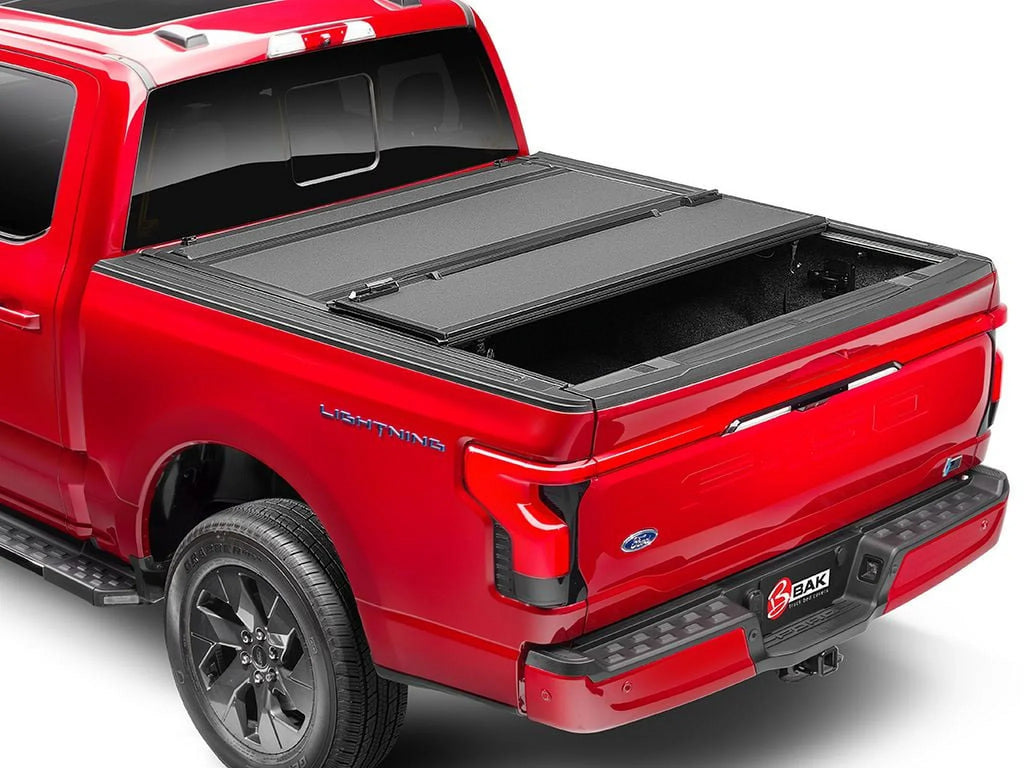 by RealTruck BAKFlip MX4 Hard Folding Truck Bed Tonneau Cover | 448332 | Compatible with 2019 - 2023 Ford Ranger 5' 1" Bed (61")