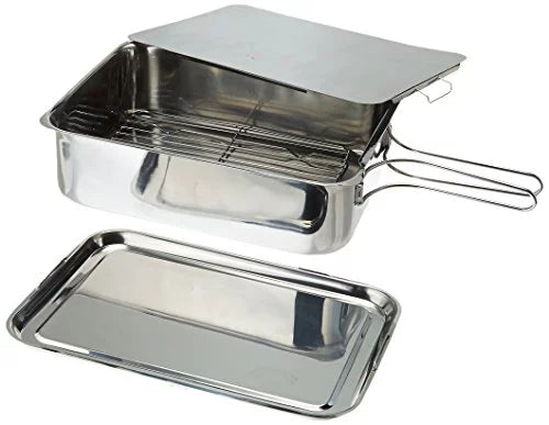 Cookpro 584 Stainless Steel Stovetop Smoker, Silver