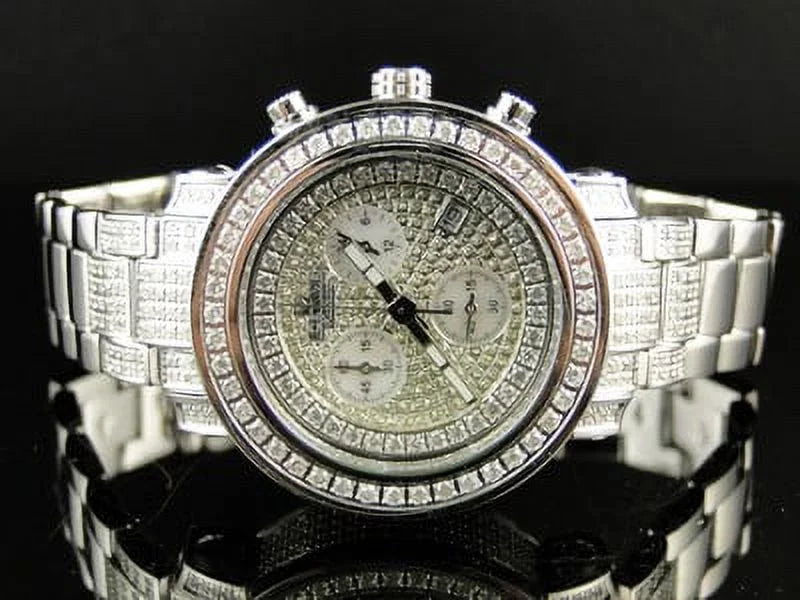 Ladies Icetime Platinum Diamond Watch with 3 Ct Diamond