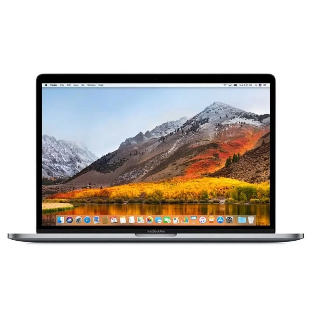 Pre-Owned Apple MacBook Pro Laptop,  15" Retina Display with Touch Bar  Touch ID45, Intel Core i7, 16GB , 1TB , MacOSx Catalina, Silver, MPTT2LL/A (Fair)