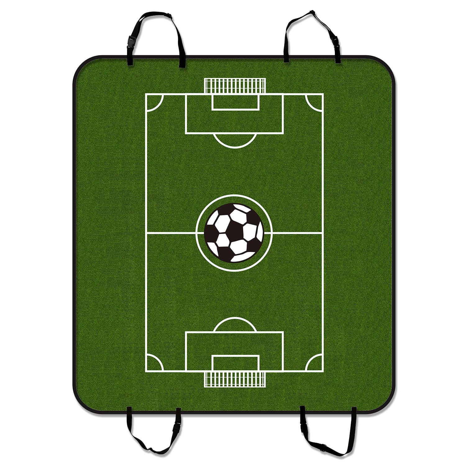 Soccer Ground Pet Car Seat Cover,Soccer Ground Pet Car Seat Cover Dog Car Seat Mat Hammock Cargo Mat Trunk Mat For Cars Trucks and  54x60 inches